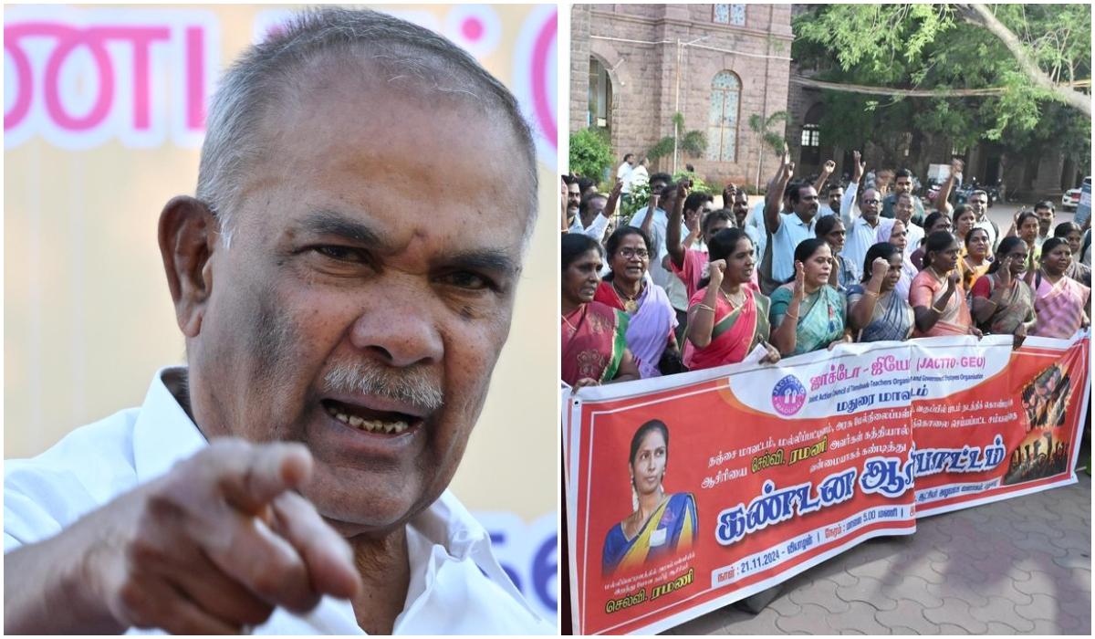 ஜாக்டோ ஜியோ போராடுவது அவர்கள் உரிமை; போராட்டத்தை தூண்ட வேண்டிய அவசியம் திமுகவுக்கு இல்லை – சட்டப்பேரவை தலைவர் அப்பாவு பதில்!!