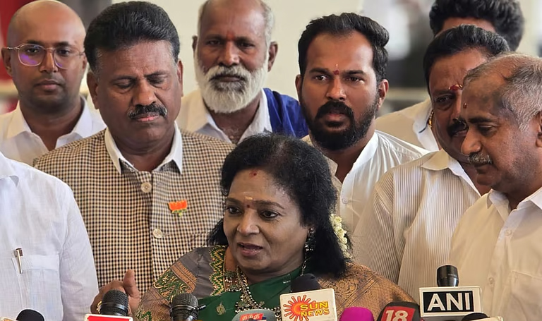 தேசிய ஜனநாயக கூட்டணியுடன் சேரும்போது தான், விஜய் அசைக்க முடியாத சக்தியாக மாறுவார் – பாஜக மூத்த தலைவர் தமிழிசை சவுந்தரராஜன் கணிப்பு!!