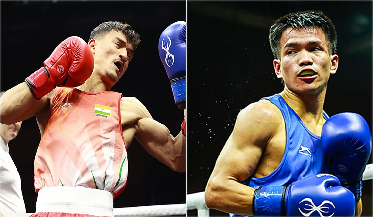 தேசிய சீனியர் குத்துச்சண்டை போட்டி ; இறுதிச் சுற்றுக்குமுன்னேறிய ஜாதுமணி, பவன்!!